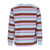 OBEY Maglietta Manica Lunga Uomo Direct L/s Tee Sky Blue Multi da uomo