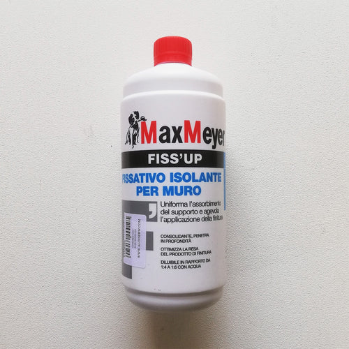 Max Meyer Fiss'Up 1lt fissativo isolante per interni - base vinilica