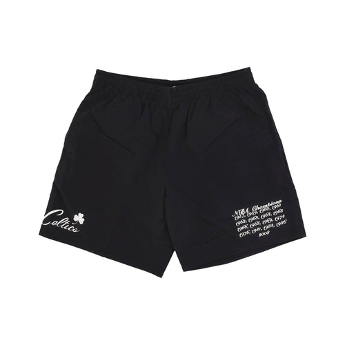 MITCHELL & NESS Pantaloncino Uomo Nba Team Heritage Woven Short Hardwood Classics Boscel Black da uomo