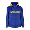 NIKE NBA Felpa Cappuccio Zip Uomo Nba Dri-fit Showtime Full-zip Hoodie Golwar Rush Blue/amarillo/rush Blue/white da uomo
