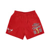 MITCHELL & NESS Pantaloncino Uomo Nba Team Heritage Woven Short Hardwood Classics Chibul Scarlet da uomo