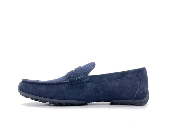 GEOX Mocassini uomo KOSMOPOLIS Suede Navy