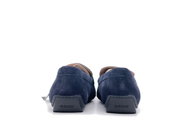 GEOX Mocassini uomo KOSMOPOLIS Suede Navy