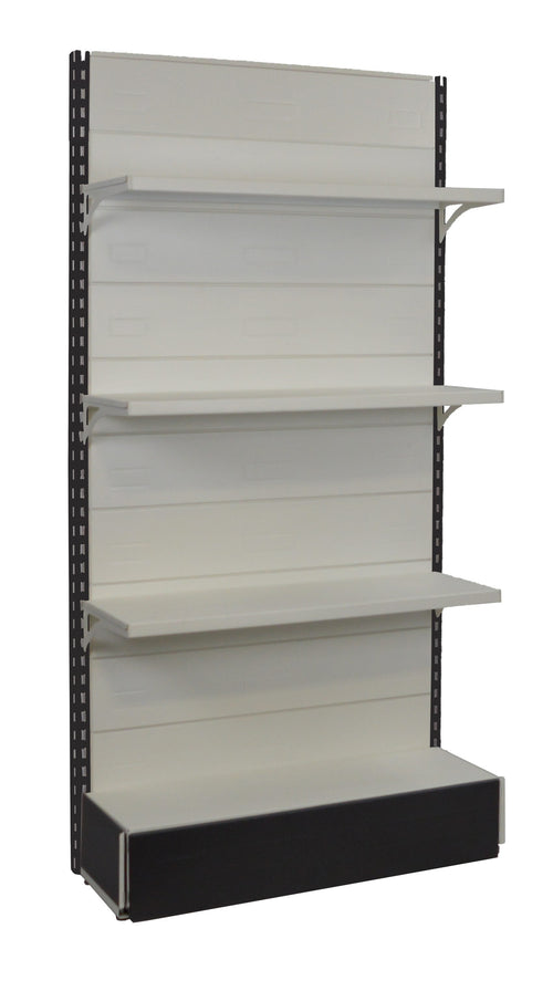 Scaffalatura in metallo per negozio cm. 100x30x200h