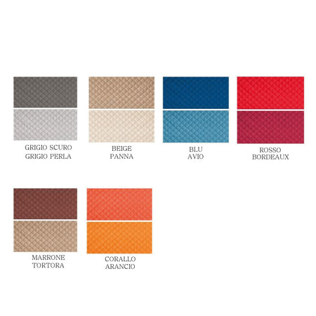 Copridivano salvadivano trapuntato double face Sovrano