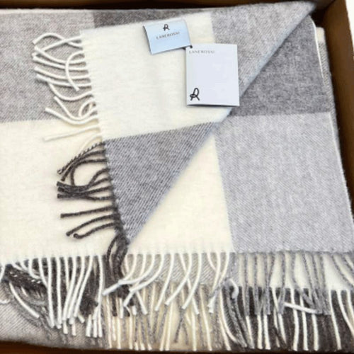 Coperta matrimoniale in 100% pura lana vergine Pamela Lanerossi