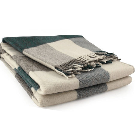 Coperta matrimoniale in 100% pura lana vergine Pamela Lanerossi