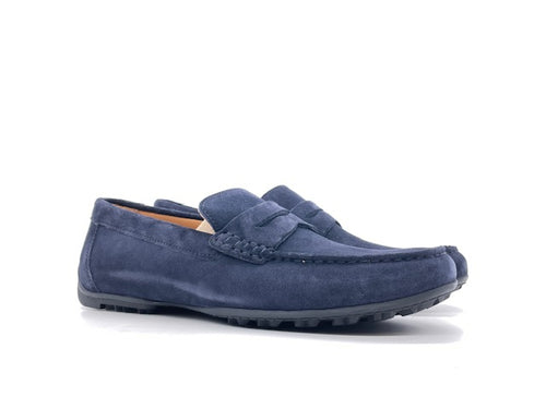 GEOX Mocassini uomo KOSMOPOLIS Suede Navy