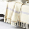 Coperta matrimoniale in 100% pura lana vergine England Lanerossi