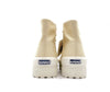SUPERGA Sneakers alta donna alpine beige light eggshell
