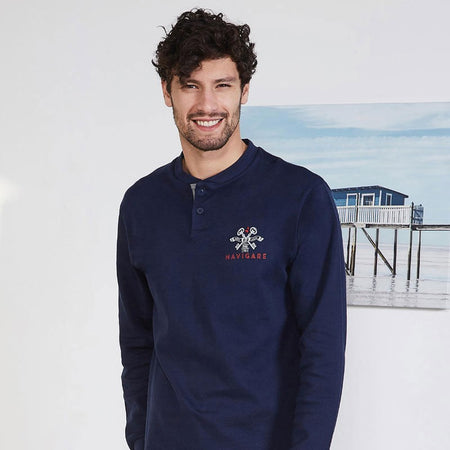 Pigiama uomo calibrato manica lunga Navigare Paul