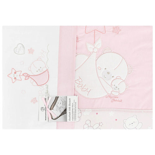 Set piumotto lenzuolino culla Nazareno Gabrielli Baby Bear