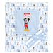 Set piumotto lenzuolino culla Disney Hello Mickey