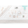 Completo lenzuola neonato per culla in cotone Orsetti