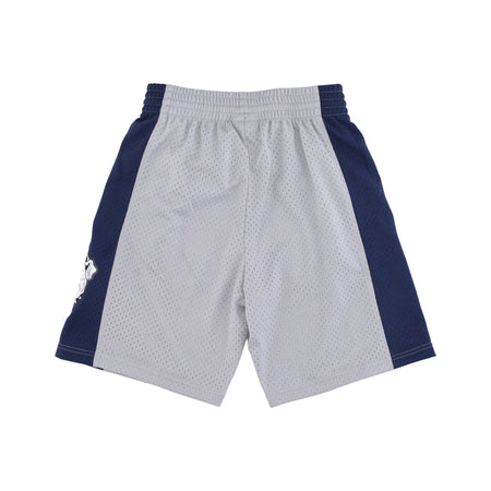 MITCHELL &amp; NESS Pantaloncino Basket Uomo Ncaa Swingman Light Shorts Geohoy Chrome da uomo