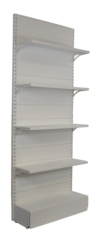 Scaffalatura da negozio in metallo cm. 100x30x250h