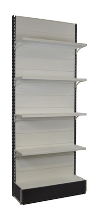 Scaffalatura metallica da negozio cm. 100x30x250h