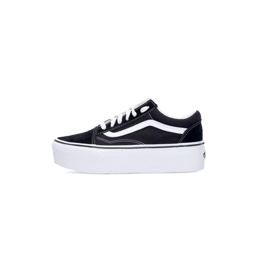 VANS Scarpa Bassa Donna Old Skool Stackform Suede/canvas Black/true White da donna