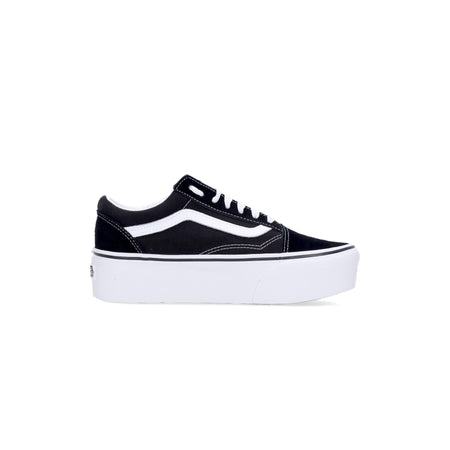 VANS Scarpa Bassa Donna Old Skool Stackform Suede/canvas Black/true White da donna