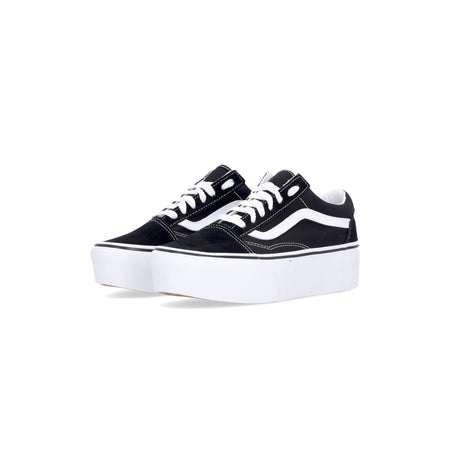 VANS Scarpa Bassa Donna Old Skool Stackform Suede/canvas Black/true White da donna