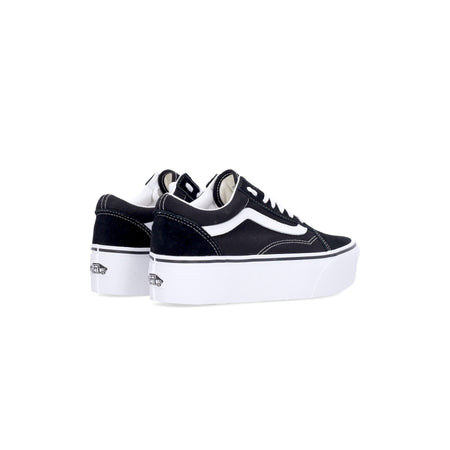 VANS Scarpa Bassa Donna Old Skool Stackform Suede/canvas Black/true White da donna