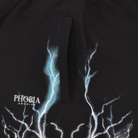 PHOBIA Pantalone Corto Tuta Uomo Pantalone Corto Tuta Black/blue/grey/lightblue da uomo
