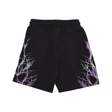 PHOBIA Pantalone Corto Tuta Uomo Lightning Shorts Black/purple/grey/fuchsia da uomo