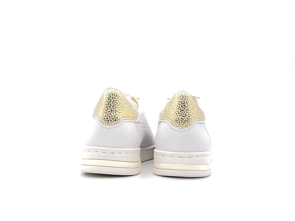 GEOX Sneakers donna JAYSEN B nappa white gold