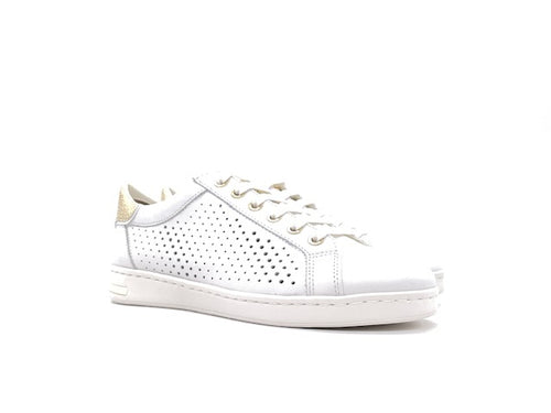 GEOX Sneakers donna JAYSEN B nappa white gold