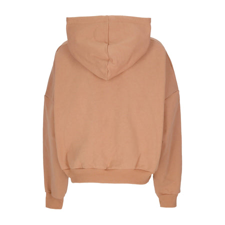 PHOBIA Felpa Leggera Cappuccio Corta Donna Lightning Crop Hoodie Terracotta/grey da donna