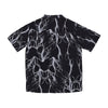 PHOBIA Camicia Manica Corta Uomo Lightning Shirt Black/grey da uomo