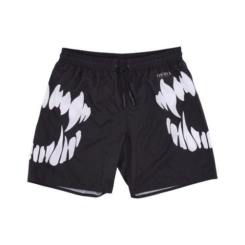 PHOBIA Costume Pantaloncino Uomo Mouth Swimwear Black/white da uomo