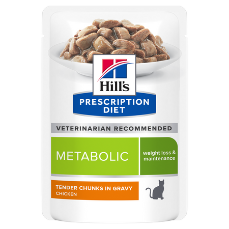 Hill's Prescription Diet Metabolic umido Gatti Adulti pollo 85 gr