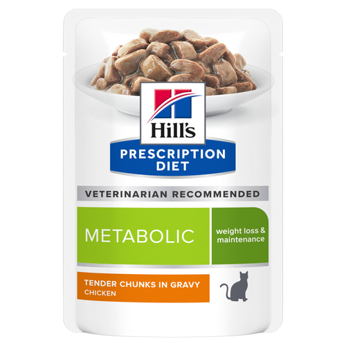 Hill's Prescription Diet Metabolic umido Gatti Adulti pollo 85 gr