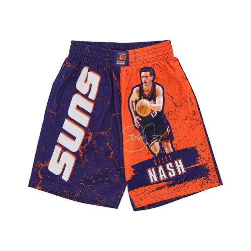 MITCHELL & NESS Pantaloncino Tipo Basket Uomo Nba Burst Mesh Short No 13 Steve Nash Phosun Original Team Colors da uomo
