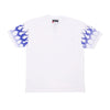 VISION OF SUPER Maglietta Uomo Flames Tee Off White/blue da uomo