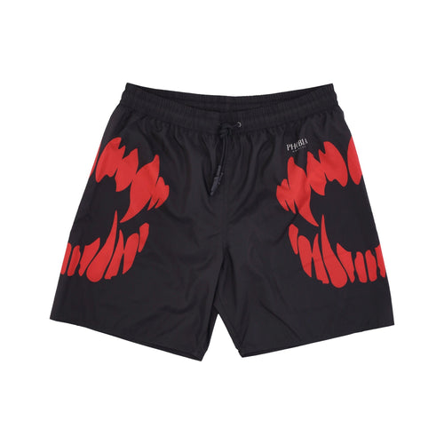 PHOBIA Costume Pantaloncino Uomo Mouth Swimwear Black/red da uomo