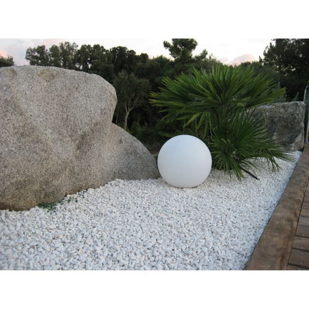 LUMISKY - Sfera filare LED per esterno - bianca BOBBY - base 40cm E27
