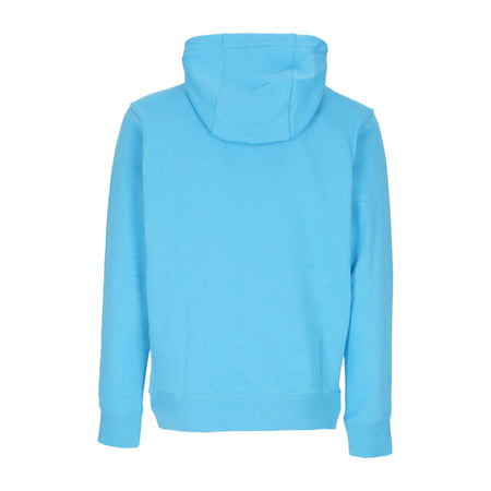 Nike Felpa Leggera Cappuccio Uomo Sportswear Club Hoodie Baltic Blue/baltic Blue/white da uomo