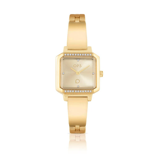 Ops Objects - Orologio SQUARED FASHION in acciaio