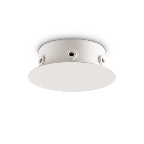 Rosone Magnetico All In Metallo Bianco 6 Luci