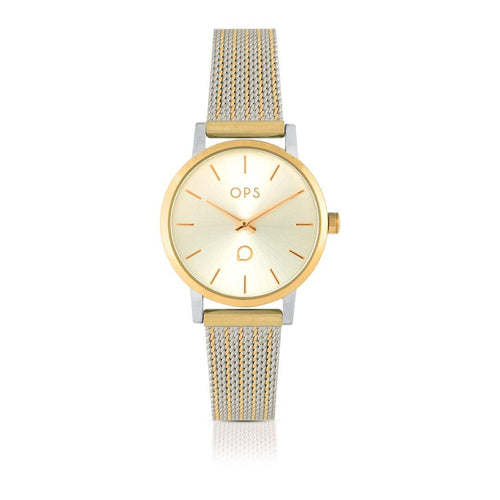 Ops Objects - Orologio UNCONVENTIONAL LOVE in acciaio