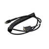 Zebra CBA-R73-C09ZAR lettero codici a barre e accessori Prolunga (CABLE RS232 DB9 MALE CONNECTOR - 2.8M COILED R PIN 9 TXD 2 TRUE)