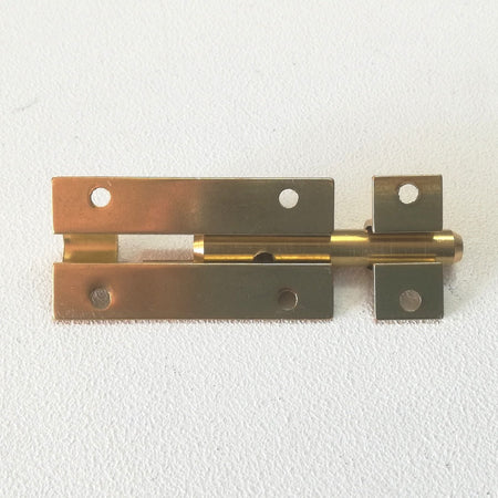 Catenaccio verticale da 60mm in ottone lucido