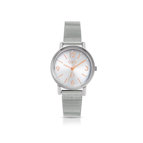 Ops Objects - Orologio UNCONVENTIONAL LOVE in metallo