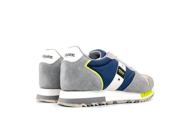 BLAUER Sneaker Uomo Queens01 Navy/ Grey