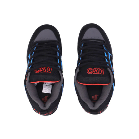 DVS Scarpe Skate Uomo Comanche Black/blue/red/nubuck da uomo