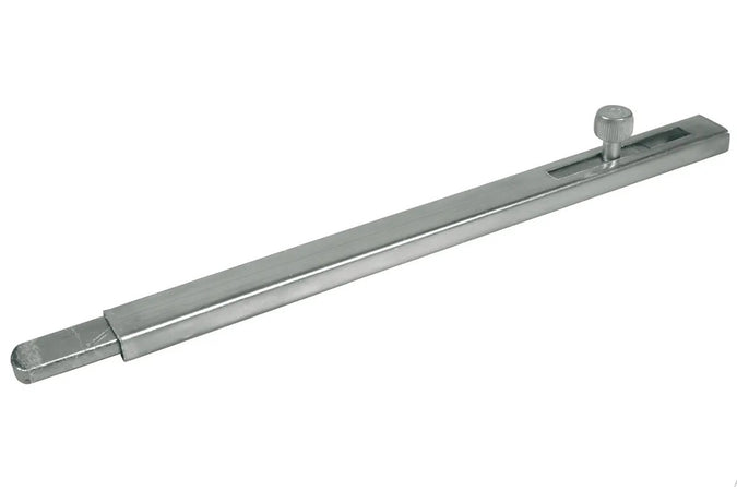 Catenaccio chiavistello da 10X20X400mm verticale a saldare zincato