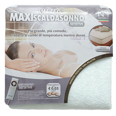 Scaldasonno Scaldaletto Singolo Imetec Sensitive Maxi con angoli