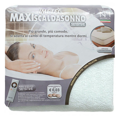 Scaldasonno Scaldaletto Singolo Imetec Sensitive Maxi con angoli